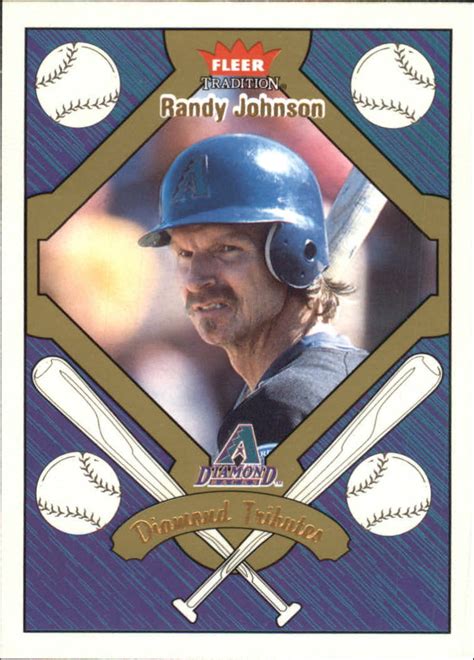 2004 Fleer Tradition Diamond Tributes 15 Randy Johnson NM MT EBay