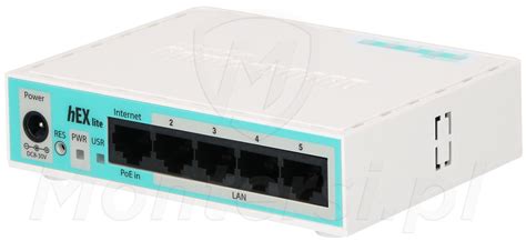 Hex Lite Rb R Router Mikrotik Xwan Xlan Poe In