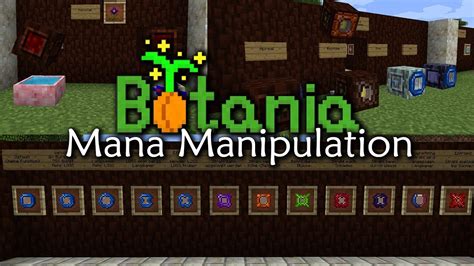 Botania Tutorial 🌷 Teil 2 Mana Manipulation Youtube