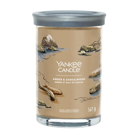 Yankee Candle Amber Sandalwood Duftkerze Im Glas Gross Tumbler