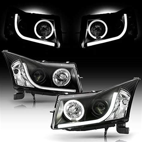 Amazon Acanii For Chevy Cruze Led Tube Drl Halo Black