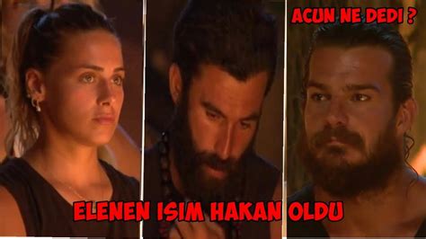 Hakan Hatipoğlu Elendi Survivor 2018 108 Bölüm Youtube