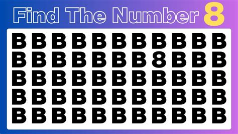 Find The Odd One Out Numbers And Letters Edition Youtube