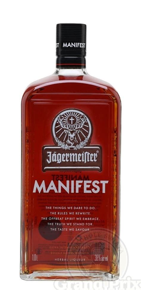 JAGERMEISTER MANIFEST 38 1L Alkohole Świata