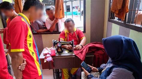 Beri Bekal Warga Binaan Lapas Kelas Iii Labuhan Bilik Adakan Pelatihan