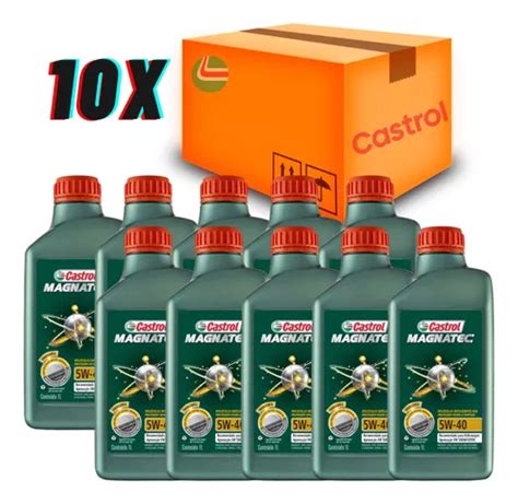 10un Oleo 5w40 Castrol Magnatec Original Vw 50888 50999 Parcelamento