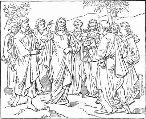 Disciples Coloring Pages Coloring Home