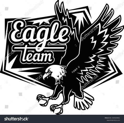 Team Eagles Logo Design Vector Template Stock Vector (Royalty Free) 2285939491 | Shutterstock