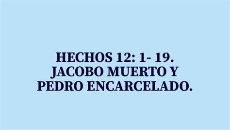 JACOBO MUERTO PEDRO ENCARCELADO