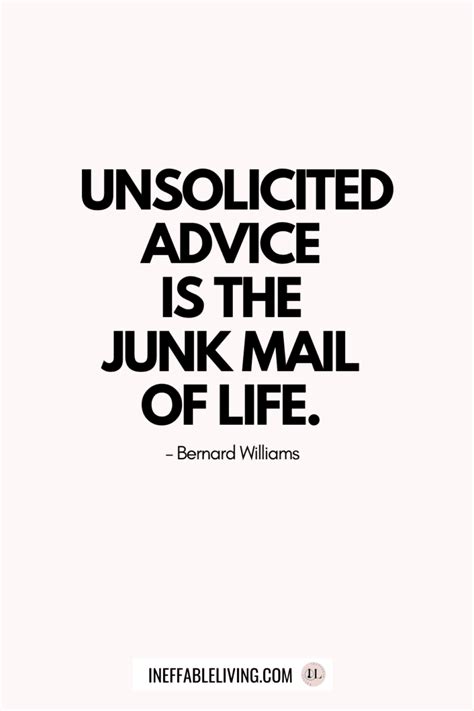 Top 15 Unsolicited Advice Quotes