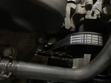 Замена натяжителя, ролика, ремня агрегатов — Volkswagen Golf Mk4, 1,6 л ...