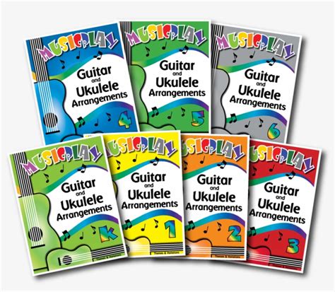 Musicplay Guitar And Ukulele Arrangements Set Of 1024x843 Png