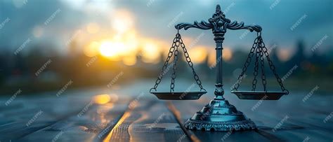 Premium Photo | Scales of Justice and Courthouse Symbolizing Financial ...