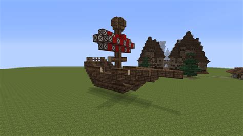 Medieval Shipyard New Ship Project Creative Mode Minecraft Java