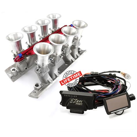 Chevy BBC 454 EFI Manifold FAST EZ EFI 2 0 Self Tuning Fuel Injection