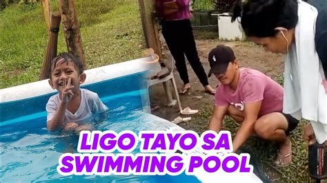 May Maliit Na Swimming Pool Na Ang Mga Bata Pinay Mom Vlog Youtube