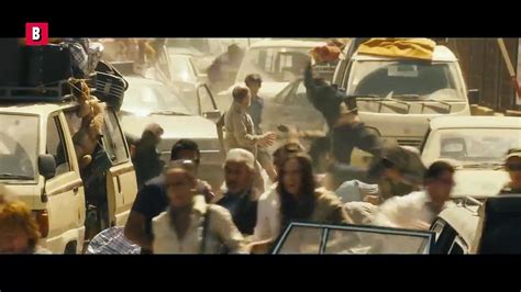 Zombie Attack In Jerusalem That Wall Wasn T High Enough World War Z Clip Video