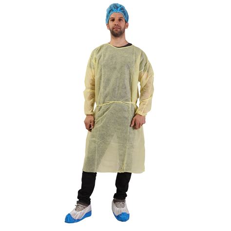 Surgery Gown Hospital Non Sterile Aami Level 2 Isolation Protective