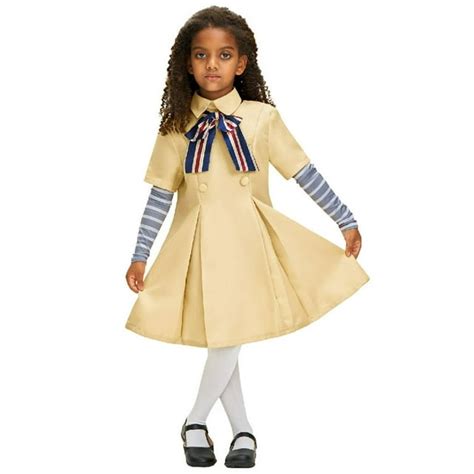 Megan Dress Costume, Women & Girls M3G Fancy Dress Up Doll Cosplay Outfits for Kids Halloween ...