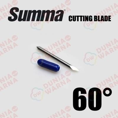 Jual Mata Pisau SUMMA Cutting Blade 60 Derajat Box Isi 5 Tutup Biru