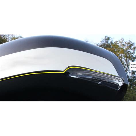 P Chrome Rearview Side Mirror Strip Molding Cover Trim For Volvo Xc