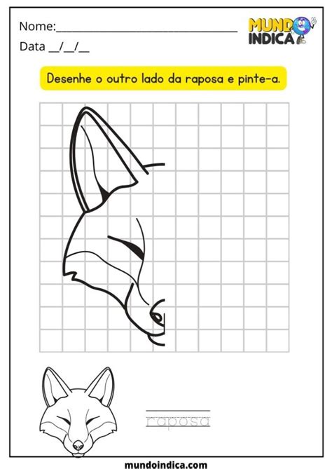 Desenho De Simetria - 20 Atividades de Simetria para Educação Infantil para Imprimir