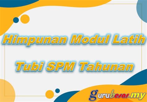 Koleksi Soalan Objektif SPM 2021 Hingga 2023 F5 GURUBESAR MY