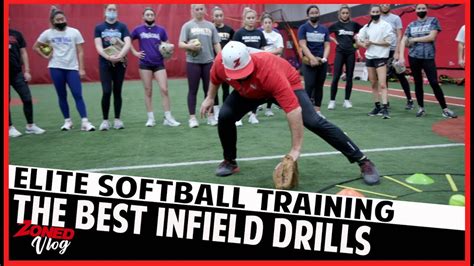 The Best Infield Drills Softball Training Youtube