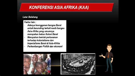 KONFERENSI ASIA AFRIKA Peran Indonesia Masa Perang Dingin M3 Sejarah