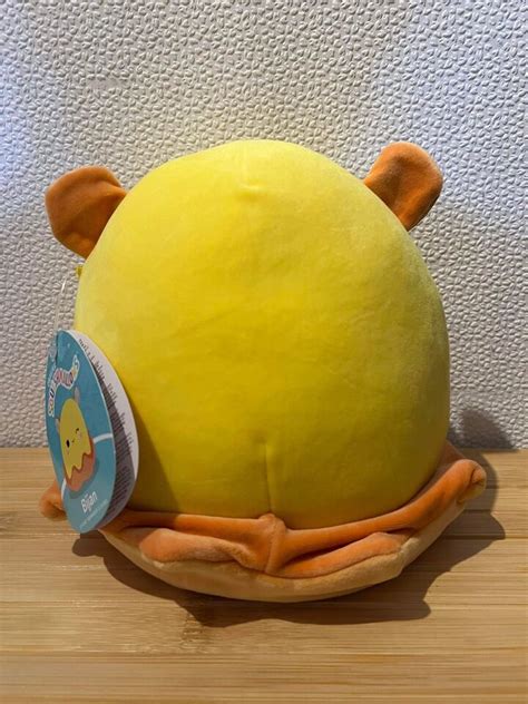 Squishmallows Bijan The Yellow Dumbo Octopus Kellytoy Brand New Tags