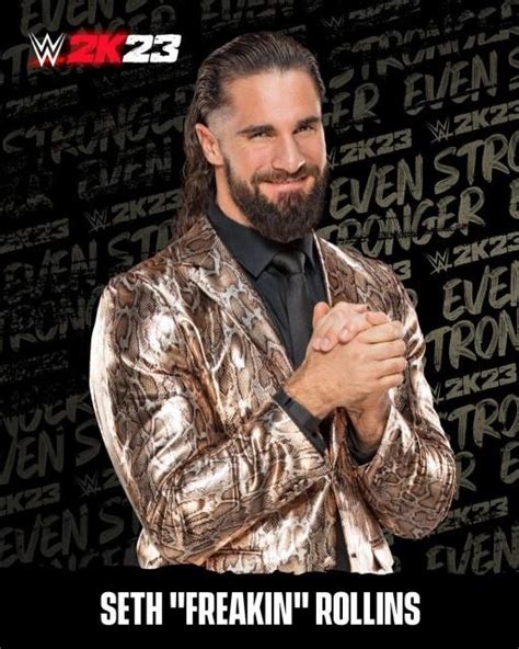 Seth "Freakin" Rollins | WWE 2K23 Roster