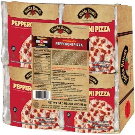 Mama Rosa S® Mini Deep Dish Frozen Pepperoni Pizzas 34 Oz Kroger