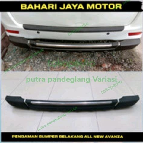 Jual TANDUK BEMPER PENGAMAN BELAKANG MOBIL TOYOTA ALL NEW AVANZA XENIA