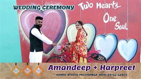 Live🔴you Are Watching Wedding Ceremony Amandeep And Harpreet Ll Kamal