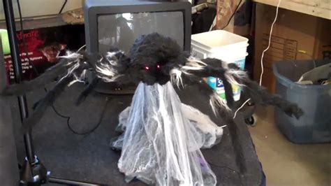 Spirit Halloween Tekky Toys 2011 Black Jumping Spider But With Lunging