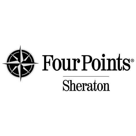 Four Points Sheraton Logo Black And White Brands Logos