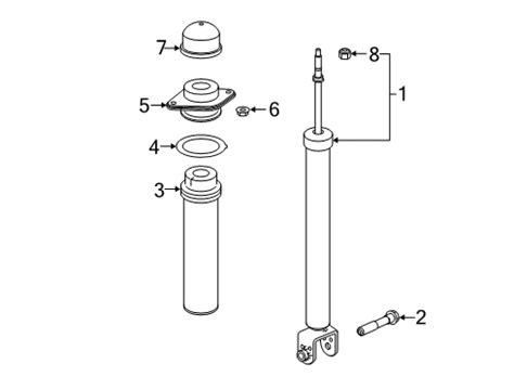 Shocks Components Rear 2020 Nissan Altima