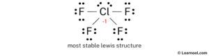 Clf Lewis Structure Learnool