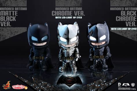 BATMAN V SUPERMAN Hot Toys Cosbaby Line Also Includes Adorable Wonder Woman And Aquaman Vinyl