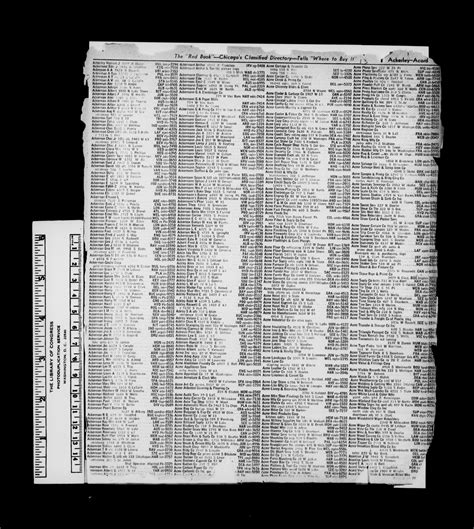 Image 13 of Illinois - White Pages - Chicago - September 1942 A through