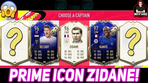 Prime Icon Zidane 😱 190 Rated Fut Draft 🔥 Youtube