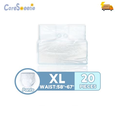 Caresweetie New Adult Diaper Pull Ups Pants 20pcs Care Adult Disposable