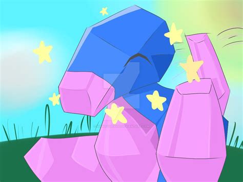 Shiny Porygon by nikkitoul3000 on DeviantArt