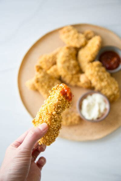 Crispy Baked Gluten Free Chicken Tenders Karinokada