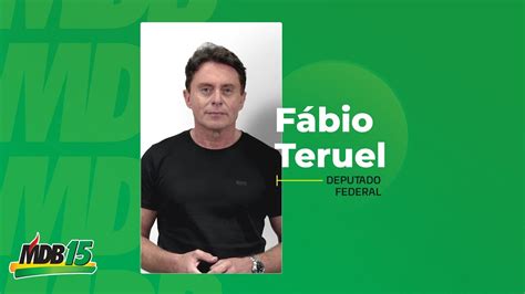 Deputado Federal Fabio Teruel Sua Voz A Nossa Voz Mdb Youtube