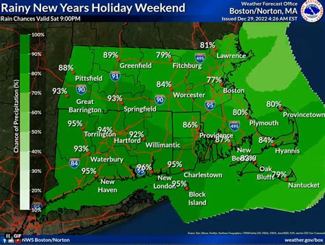 Be Ready For A Warmer Wet New Years Eve In Mass National Weather