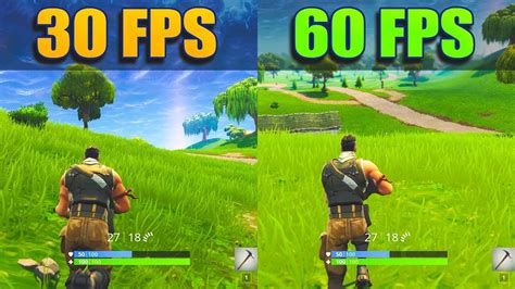 Fps Vs Fps Gaming At K Fortnite Youtube