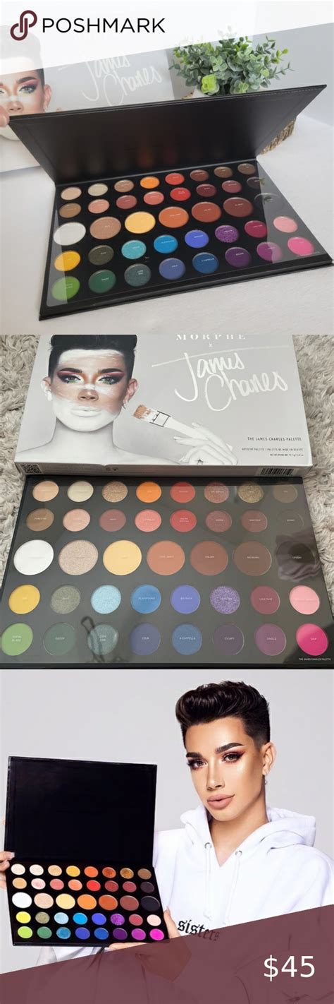 Morphe X James Charles Artistry Palette 🦋 100 Authentic Brand New In