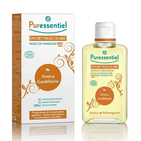 PURESSENTIEL HUILE DE MASSAGE A L ARNICA 100ML