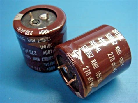 Nippon Chemi Con Uf V C Kmh Snap In Aluminum Capacitor